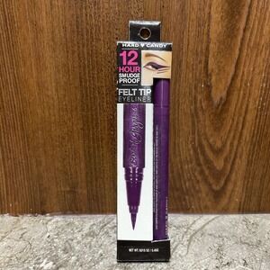 HARD CANDY Felt Tip Eyeliner 12 HR Smudge Proof (Purple) STORM #745 - NEW IN BOX